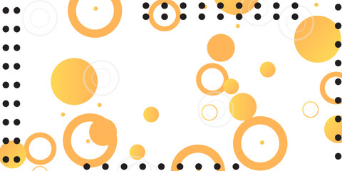 geometric banner background orange and yellow gradient .simple design illustrations vector art pattern frame