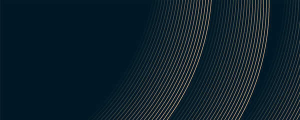 Modern Golden lines pattern background. Luxury gold Line arts wallpaper. Design for cover, invitation background, packaging design. Vector illustration art.