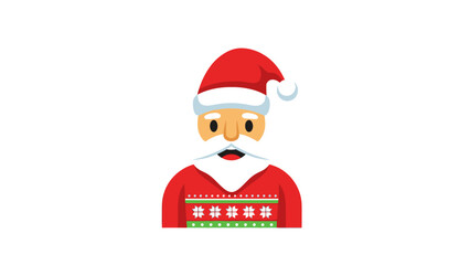 Santa Claus Christmas Sweater Icon