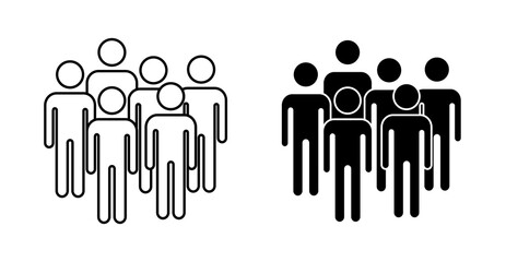 Community Gathering People Group Icon