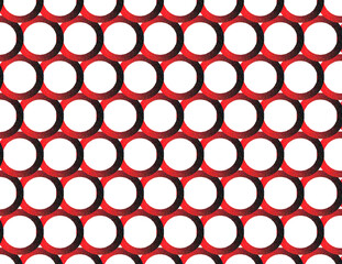 Stylish seamless pattern, vector abstract background. Geometric patterns on a white background. Seamless geometric ornamental pattern, abstract illusion background