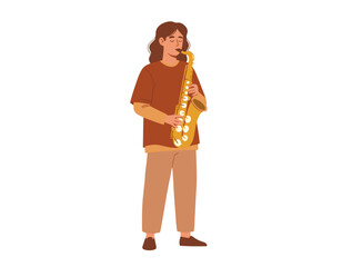 Naklejka premium musical instruments, cartoon musicians, male musicians, female musicians, band members, music performance, playing instruments, music education theme, creative music scene, cheerful performers, orches