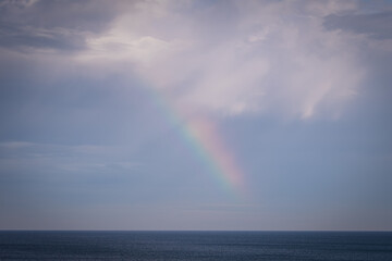 MORZE, BALTYK, TĘCZA, CHMURY, WODA,  © grzegorzszefer