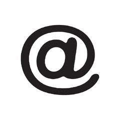 Email icon symbol design on digital background