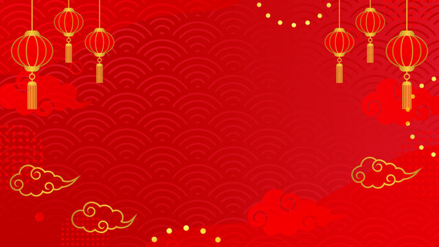 2026 春節 chinese new year 新年 背景　16:9	
