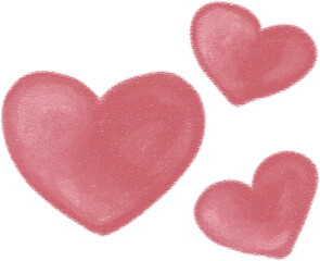 Fototapeta premium pink heart shaped candies for valentine