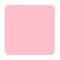 Rounded Pink color rectangle shape png