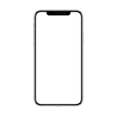 Modern smartphone frame isolated on transparent background