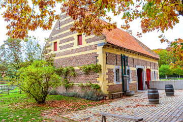 Old Brewery Farmhouse With Brick