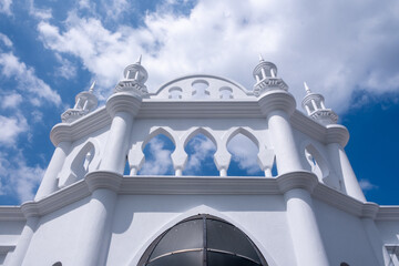 Kuala Lumpur Railway Station, a Malaysian railway station which its architecture adopted a mixture of Eastern and Western design