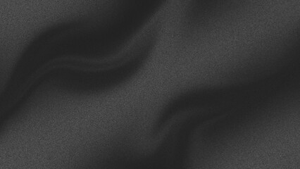 Fototapeta premium Abstract gray fabric texture with soft folds and subtle shadow play