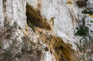 Paisaje en la subida al Pe&ntilde;&oacute;n de Ifach en Calpe, Alicante
