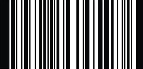 Barcode Code Label Icon Illustration for Product Identification, Retail Scanning, Inventory Tracking, Packaging Design, and Digital Commerce Systems