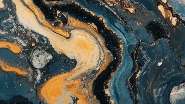 Unique aerial view of Athabasca tar sands in Fort McMurray, Alberta showcases natural formations, Aerial Athabasca tar sands Fort McMurray Alberta Canada
