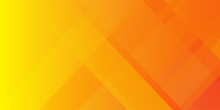 Abstract yellow square shape with futuristic concept background