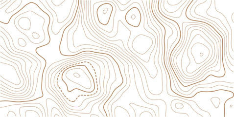 Topographic gold luxury map background.Modern design with White background with topographic wavy pattern design.Geographic map conceptual design. Elegant background for presentations. © MITA