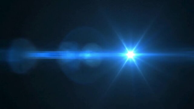 A vibrant blue light bursts forth in a dynamic display of energy. Capturing the essence of innovation and forward-thinking.