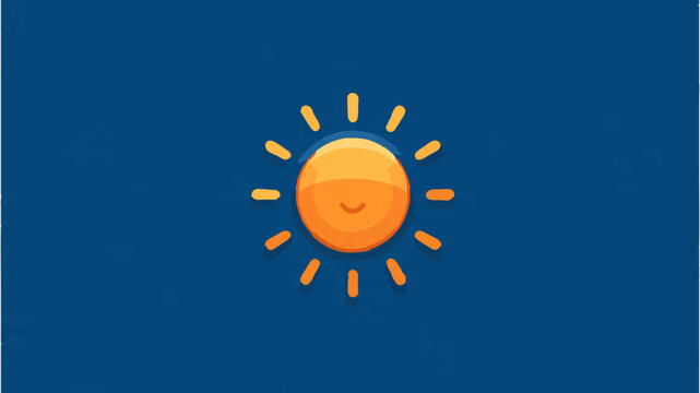 Abstract Sunburst Design with Retro Colors and Texture

