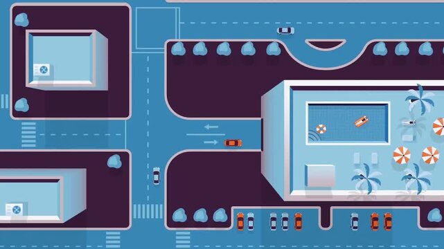 Abstract Tech Interface with Screens &ndash; Futuristic System