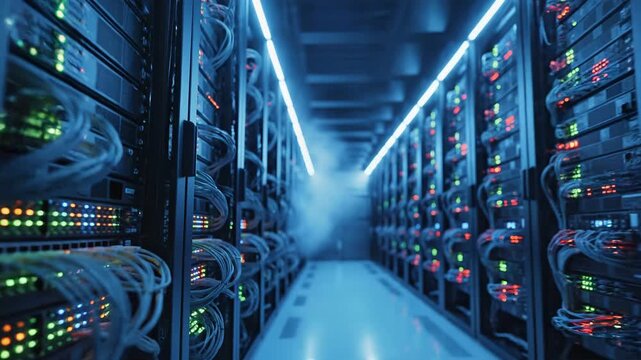 Digital Infrastructure: High-Performance Network Servers and Cabling