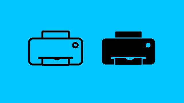 Transfer euro Slip Icons Vector Animate 4K on transparent background