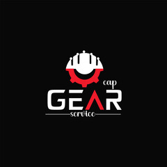 Dynamic Gear Motion Logo Icon