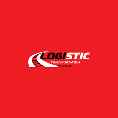 Creative Logistics Delivery Transport Logo