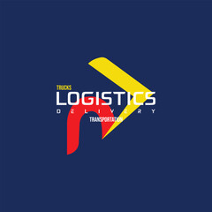 Professional Transport Logistics Business Logo