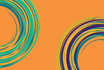 Abstract geometric background features vibrant colors backdrop background for banner, poster, ads, covering and wallpaper design