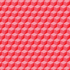 Seamless 3D Geometric Triangle Pattern Background. EPS 10.