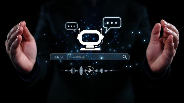 AI assistant with voice chat interface, combining smart chatbot, voice command, and AI-powered control search tools. Agentic AI assistant helps users search and chat naturally. Elide