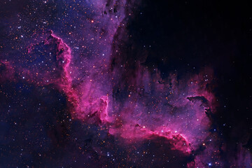 Beautiful, bright, cosmic nebula. Elements of this image furnished by NASA