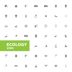 Set of web design icons for websites and digital media