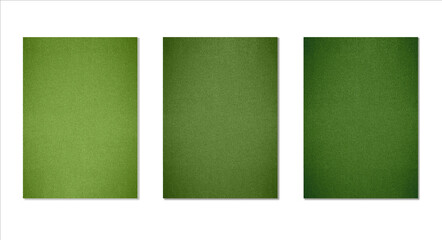 Green grass texture background set. Realistic green grunge surface frames. JPG image © Angela Ksen