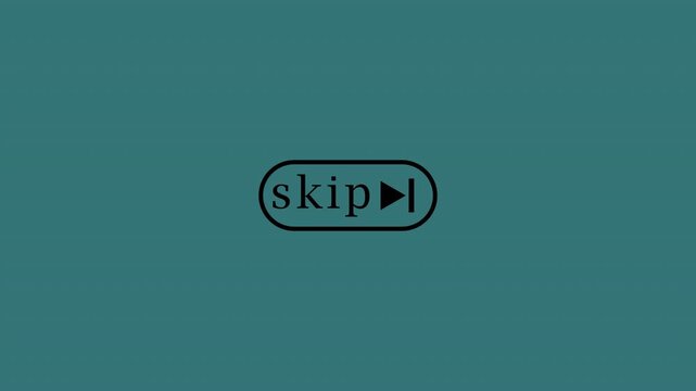 skip ads are not allowed,  Lettering AND Logo Video, Luxury Ad Clothing Effects no ad crossed out mark color icon animation in transparent background  in 4K animation