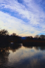 Fototapeta premium Serene Waters at Sunset