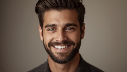 Obraz premium Image of a attractive bearded youth