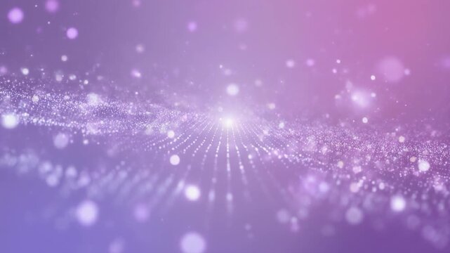 Soft lilac particles floating smooth rotations dreamy motion luxury pastel cinematic surreal ethereal ambience cascading softly glowing futuristic abstract unique style