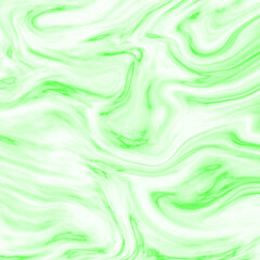 Obraz premium Vibrant lime green white marble liquid swirl abstract texture pattern background modern elegant fluid art graphic