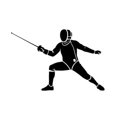 silhouette of a man running