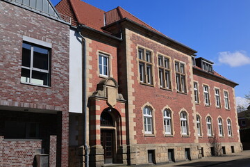 Obraz premium Blick in die Altstadt von Dülmen im Münsterland