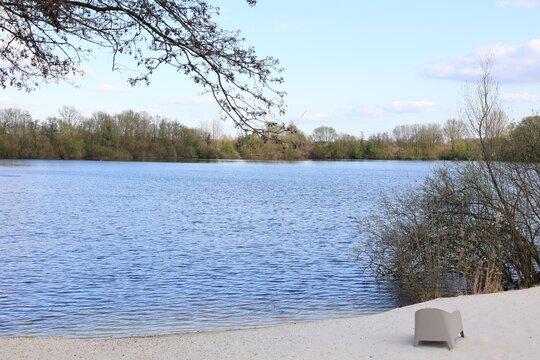 Blick auf den Buldener See in D&uuml;lmen