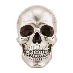 Obraz premium Detailed Skull Model Used for Educational Purposes in a Science Classroom Setting