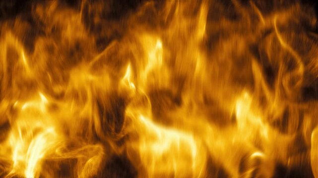 Fire Flames Background Loop Animation &ndash; Burning Fire Texture