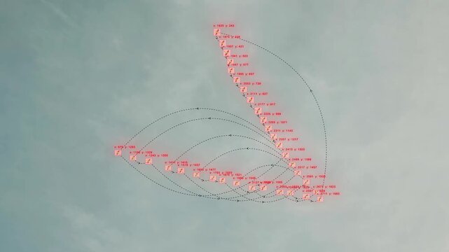 AI bird flock tracking object detection computer vision analysis