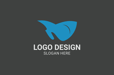 Obraz premium Flat Vector Logo Design Template Element