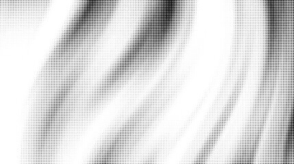 Halftone pattern background, black and white dither texture for graphic design and web Vector © Lepe PNG