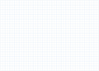 Squared blue dashed grid paper. Blank dashed notebook sheet. Mathematics simple pattern. Lined paper background. Education grid texture backdrop. Typography sample for making notebook productions for 