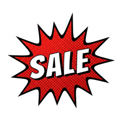 Comic book sale burst