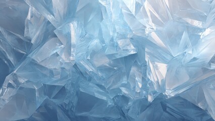 Obraz premium Fractured Ice Abstract Background